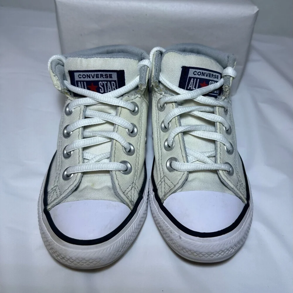 Converse Kids High-Top Sneakers - White